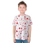 Bubble Hearts Kid s Cotton Tee