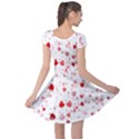 Bubble Hearts Cap Sleeve Dresses View2
