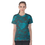 Camo Hearts Women s Cotton Tee