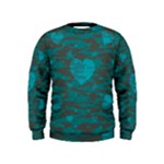 Camo Hearts Kids  Sweatshirt