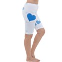 Blue Hearts Cropped Leggings  View3