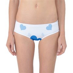 Blue Hearts Classic Bikini Bottoms by TRENDYcouture