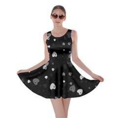 Black And White Hearts Skater Dress by TRENDYcouture