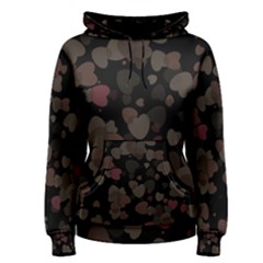 Olive Hearts Women s Pullover Hoodie by TRENDYcouture