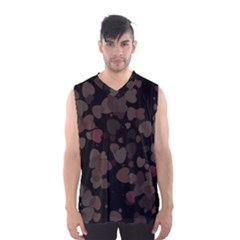 Olive Hearts Men s Basketball Tank Top by TRENDYcouture