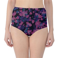 Confetti Hearts High-waist Bikini Bottoms by TRENDYcouture