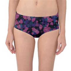 Confetti Hearts Mid-waist Bikini Bottoms