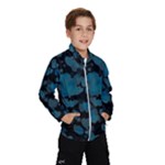 Turquoise Hearts Wind Breaker (Kids)