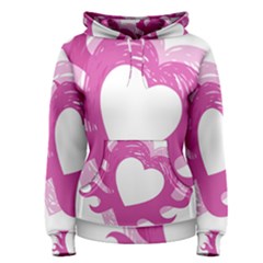Hot Pink Love Women s Pullover Hoodie by TRENDYcouture