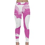 Hot Pink Love Yoga Leggings