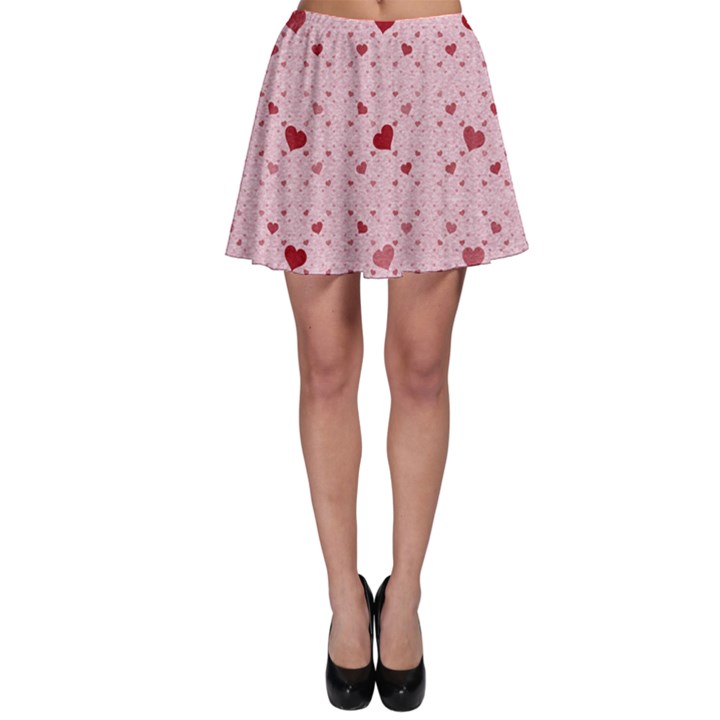 Heart Squares Skater Skirt