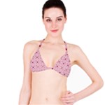 Heart Squares Bikini Top