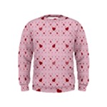 Heart Squares Kids  Sweatshirt