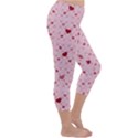 Heart Squares Capri Winter Leggings  View3