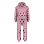 Heart Squares Hooded Jumpsuit (Kids)
