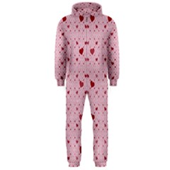 Heart Squares Hooded Jumpsuit (men) 