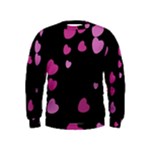 Pink Hearts Kids  Sweatshirt