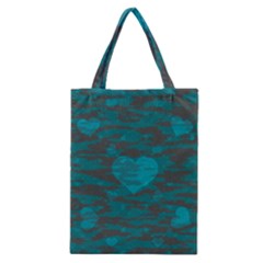 Camo Hearts Classic Tote Bag by TRENDYcouture