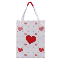 Centered Heart Classic Tote Bag by TRENDYcouture