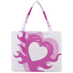 Hot Pink Love Mini Tote Bag by TRENDYcouture