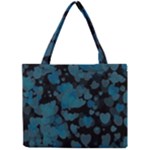 Turquoise Hearts Mini Tote Bag