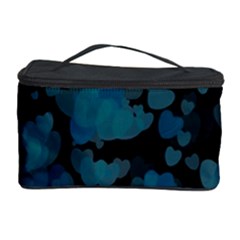 Turquoise Hearts Cosmetic Storage Cases by TRENDYcouture