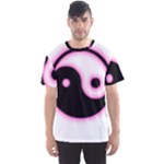 Yin Yang Glow Men s Sport Mesh Tee