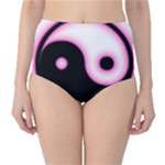 Yin Yang Glow High-Waist Bikini Bottoms