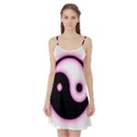 Yin Yang Glow Satin Night Slip