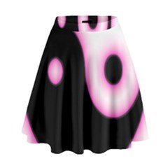 Yin Yang Glow High Waist Skirt by TRENDYcouture