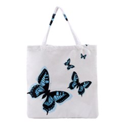 Butterflies Grocery Tote Bag by TRENDYcouture