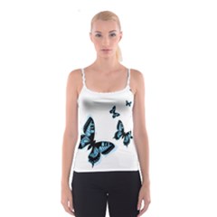 Butterflies Spaghetti Strap Top by TRENDYcouture