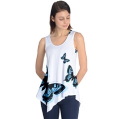 Butterflies Sleeveless Tunic by TRENDYcouture