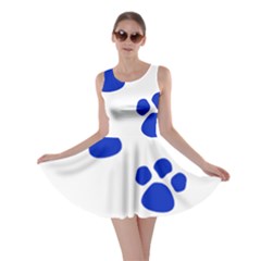 Blue Paws Skater Dress by TRENDYcouture