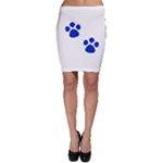 Blue Paws Bodycon Skirt