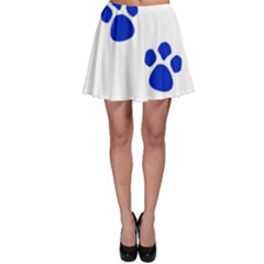 Blue Paws Skater Skirt