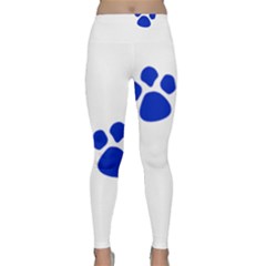 Blue Paws Yoga Leggings by TRENDYcouture