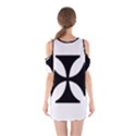 Cross Cutout Shoulder Dress View2