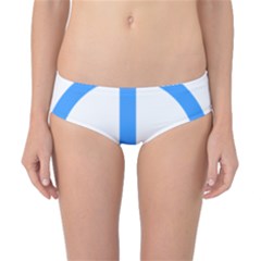 Blue Peace Classic Bikini Bottoms by TRENDYcouture