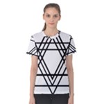 Triangles Women s Cotton Tee