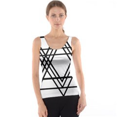 Triangles Tank Top by TRENDYcouture