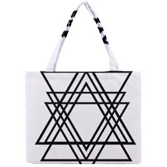 Triangles Mini Tote Bag by TRENDYcouture