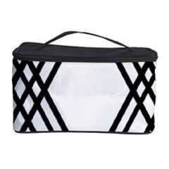 Triangles Cosmetic Storage Case by TRENDYcouture