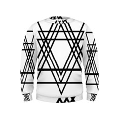 Triangles Kids  Sweatshirt by TRENDYcouture