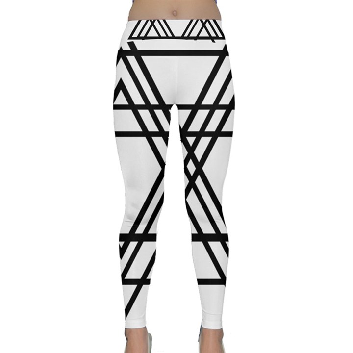 Triangles Yoga Leggings