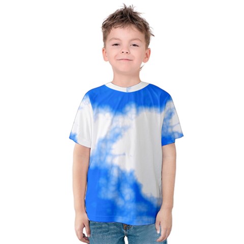 Blue Cloud Kid s Cotton Tee by TRENDYcouture