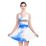 Blue Cloud Reversible Skater Dress