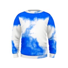 Blue Cloud Kids  Sweatshirt by TRENDYcouture