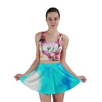 Turquoise Sky  Mini Skirt