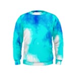 Turquoise Sky  Kids  Sweatshirt